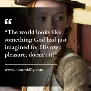 Anne Of Green Gables Quotes About Nature