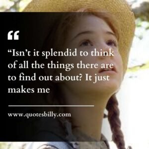 Anne Of Green Gables Quotes About Love