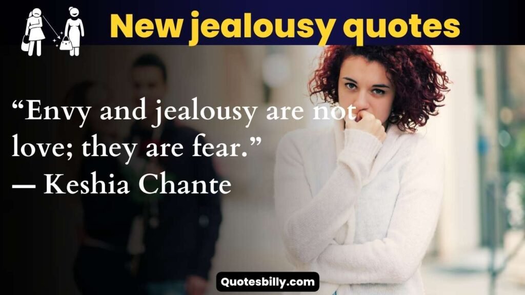 New jealousy quotes