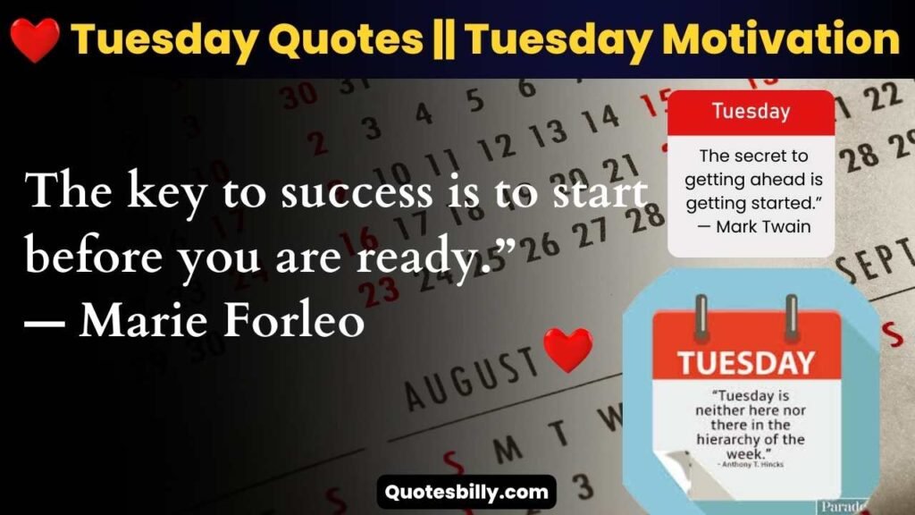 tuesday quotes